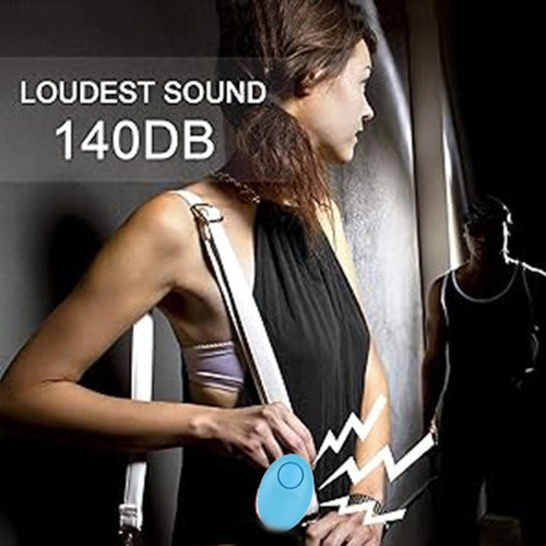 Norplat Pack 5 Alarmas Personales Llavero Defensa Personal Multicolor