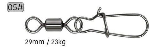 Destorcedor De Pesca 50 Unidades N 1/3/5/7/10 - Norplat 05