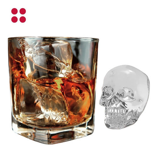 Molde Para Calaveras De Hielo - Cukin Negro