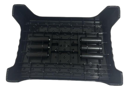 Apoya Pies Masajeador 6 Rodillos Masaje Reposapiés - Norplat