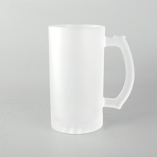 4 Vasos Shoperos Cerveceros Chop Cerveza 470ml - Norplat Blanco Empavonado