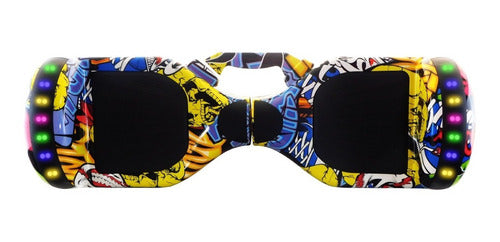 Hoverboard Eciclos Speaker Bluetooth Scooter Diseños Yellow Comic Clown (amarillo)