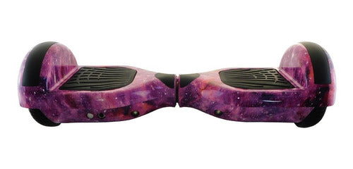 Hoverboard Eciclos Speaker Bluetooth Scooter Diseños Purple Sky (violeta)