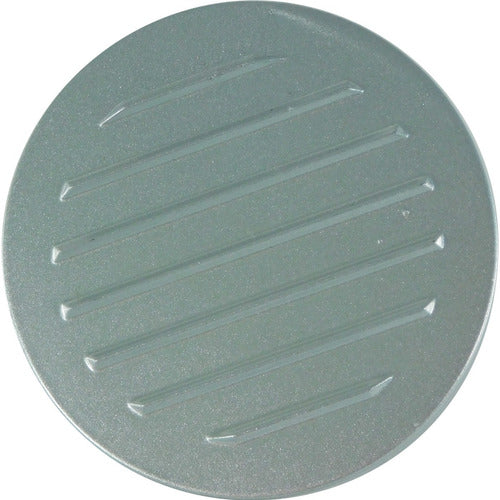 Prensa Para Hamburguesa De Aluminio Plateado