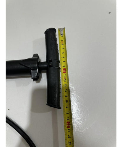 Bombin De Pie 160psi Dunlop Presta Schrader Bici - Norplat Negro