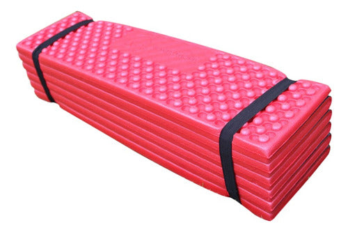 Colchoneta Aislante Termico Para Camping De Espuma - Norplat Rojo