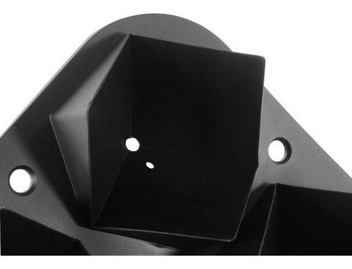 Cubetera Para 4 Cubos Perfectos De Hielo De 5cm Tapa - Cukin Negro