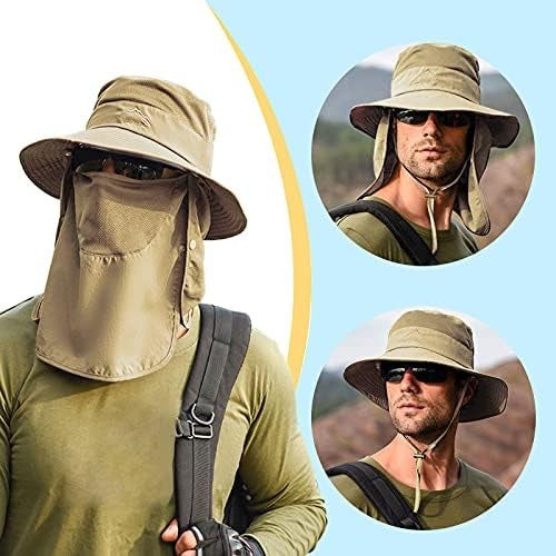 Sombrero Boonie Legionario Ala Ancha Protección Sol Norplat Caqui 57-63cm
