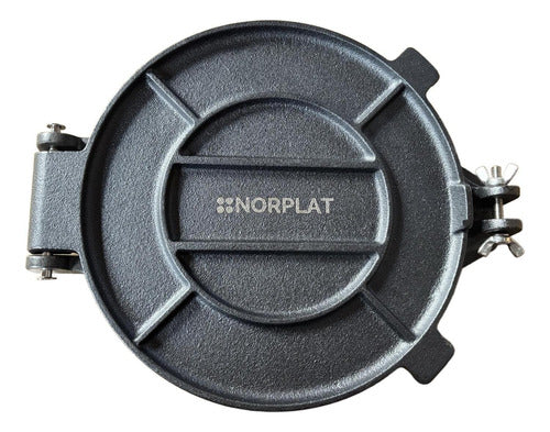 Prensa Tortilla Norplat Hierro Fundido Tortillera Flatbread Negro