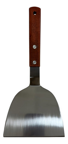 Espátula Para Plancha Hamburguesas Churrasquera - Norplat Marrón Claro