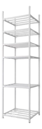 Organizador De Ollas Tapas Platero Secador Cocina 6 Niveles Blanco