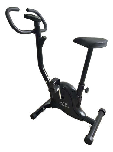 Bicicleta Estática Norplat Mujeres Fitness Spinning Gym Negro