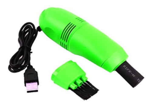 Aspiradora Para Limpiar Teclado Verde