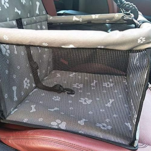Norplat Asiento Auto Mascota Reforzado Plegable Seguridad Gris