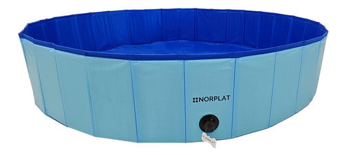 Piscina Para Perros Plegable Verano Mascotas 160x30 Norplat