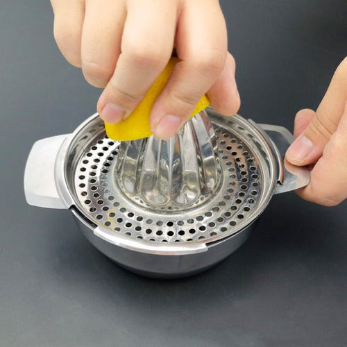 Exprimidor Manual De Limones Naranjas Limon Acero - Norplat