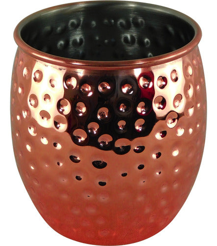 Vaso Para Moscow Mule Mug Tragos Mojito De Acero Color Cobre