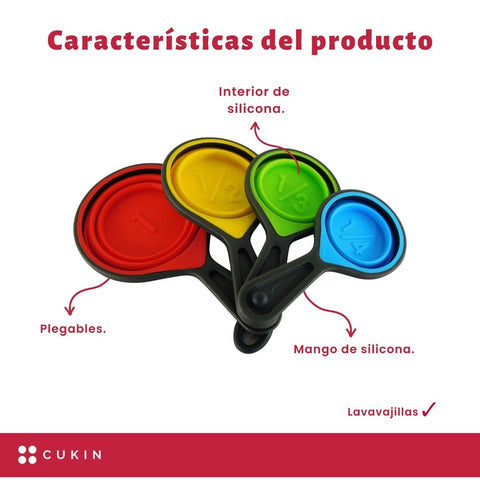Set De 4 Medidores Para Cocina- Cukin