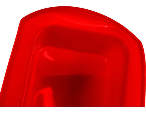 Molde De Silicona Para Queque O Pan De Molde - Cukin Rojo