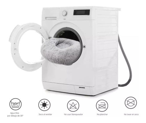 Cama Mascotas Perros Grandes Antiestres 110cm Talla Xxl Wuf