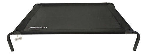 Cama Elevada Para Perros Grandes Lavable Talla Xl - Norplat Negro Elevado