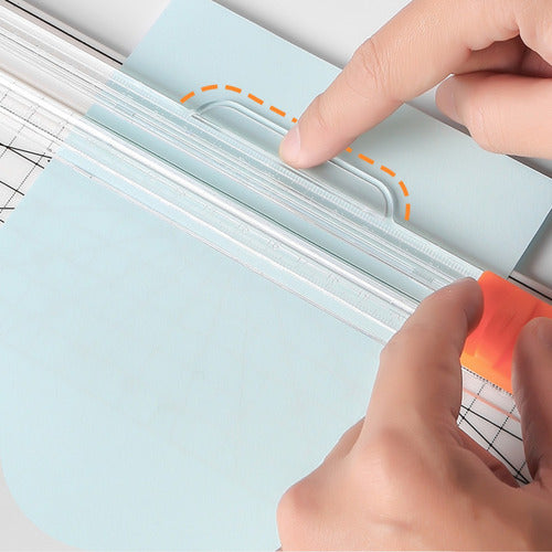 Guillotina Para Papel A4 - Corta Con Precisión Y Facilidad Negro