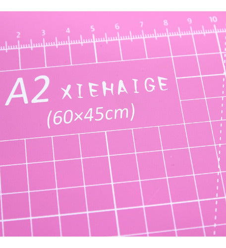 Base De Corte A2 Norplat - Tabla Salvacortes Tapete De Corte Rosa