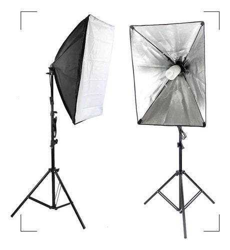 Estudio Pro Norplat - Paraguas Fotografico Softbox Trípode