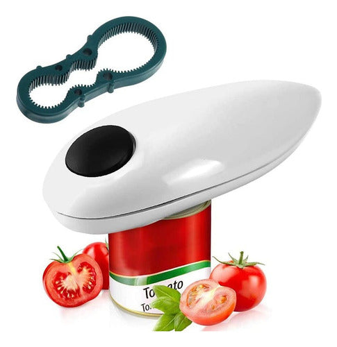Abrelatas Electrico Abridor De Latas + Abre Botellas Norplat