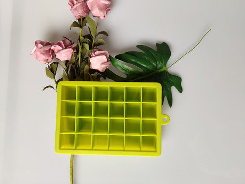 Cubetera De Silicona Cubos Hielos Hielera Cubetas - Norplat Verde