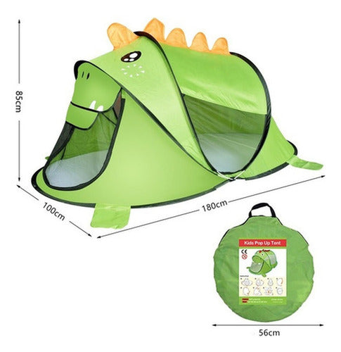 Carpa Casa Infantil Norplat - Castillo Para Niño Niña Niños Verde