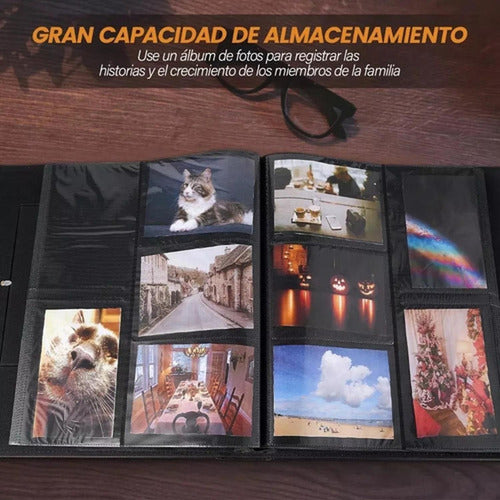 Album Fotografico 600 Fotos Norplat Fotografias Paquete Negro Ventana