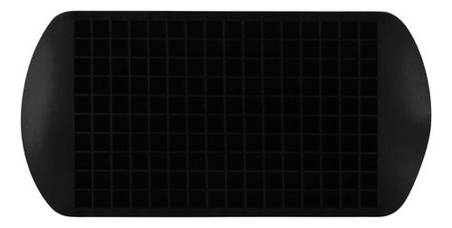 Molde De Silicona Para 160 Micro Cubos De Hielo Negro