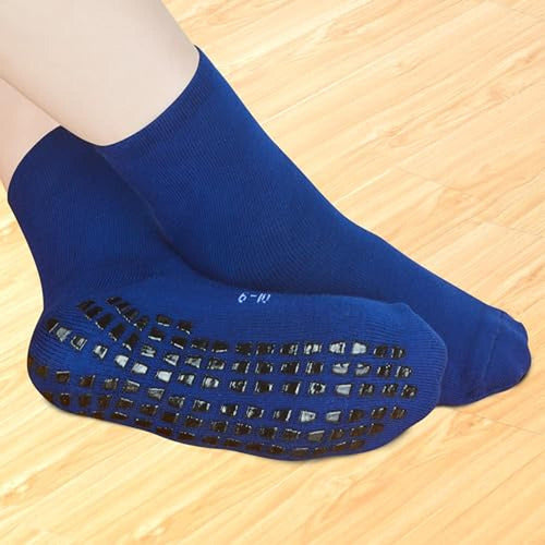 Calcetines Antideslizantes Futbol Medias Deportivas Norplat Azul