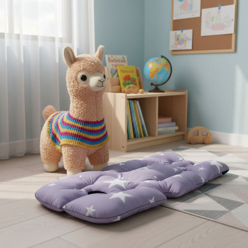 Cojín Cubre Coche Bebé Protector Asiento Colchón - Norplat Lavanda