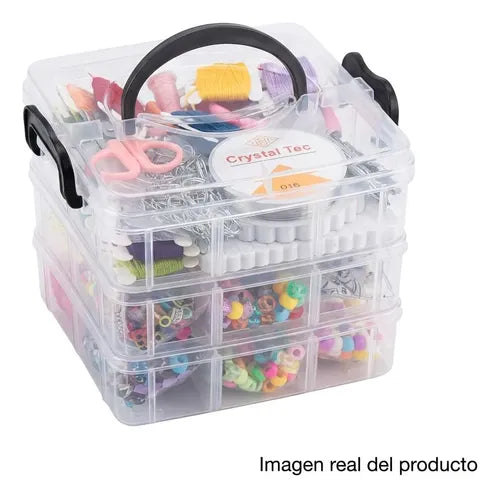  Kit Para Hacer Pulseras Y Alhajas Norplat Bricolaje Cuentas