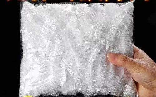 Gorro Desechable De Ducha Transparente (100 Unidades ) - Ome Transparente