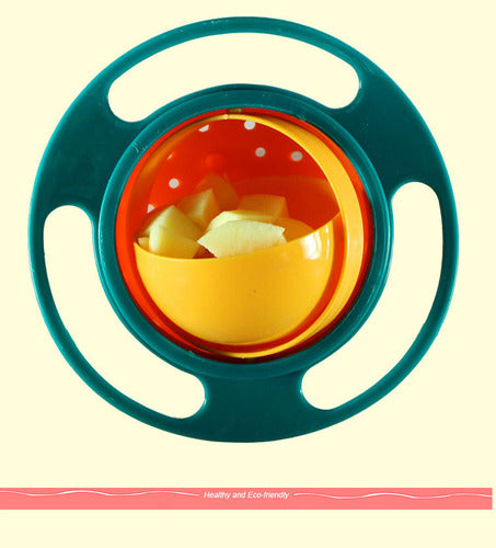 Plato Para Bebe Bowl Antiderrame Guagua Antivuelco - Norplat Verde Oscuro Lisa