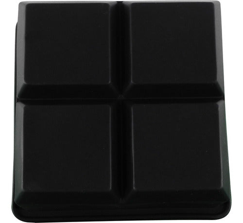 Molde De Silicona Para Cubos De Hielo 5cm - Cukin Negro