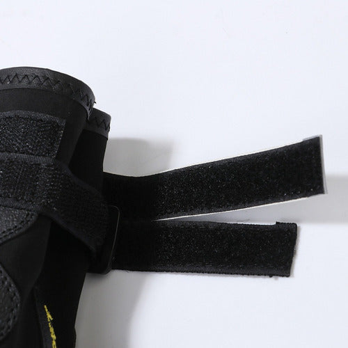  Zapato Zapatilla Camping Perro Antideslizantes Impermeable  1 - Negro