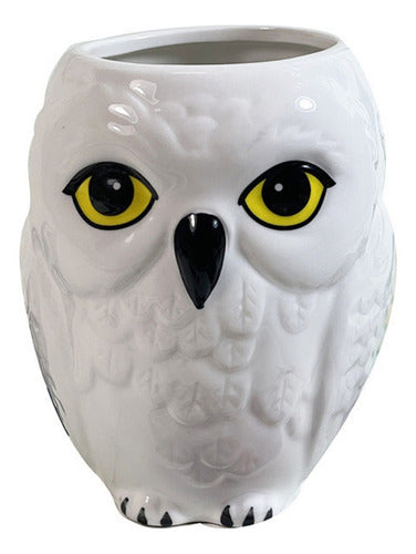 Norplat Tazon Buho 3d Ceramica 250ml Cafe Te Decorativo Blanco