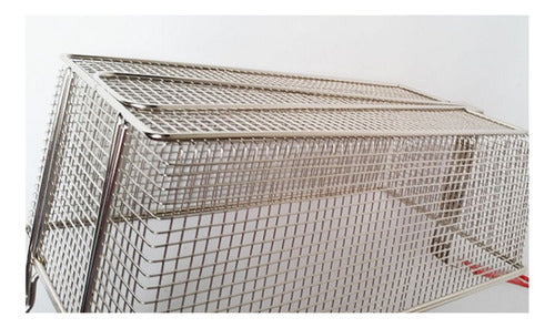 Canastillo Freidora Acero Inoxidable 20 X 25 X 14 Cm - Cukin