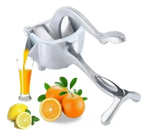 Exprimidor Naranjas Limon Extractor Manual Jugo Fruta Cukin Gris