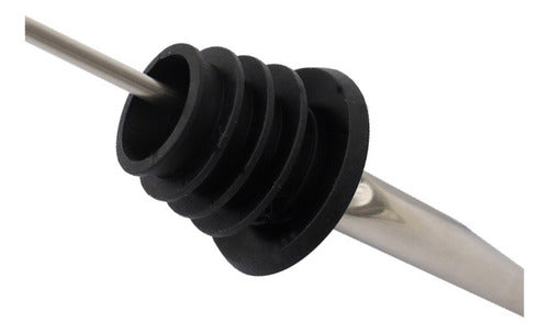 Set De 5 Picos Botella Bar Dispensador Vertedor Acero Pour