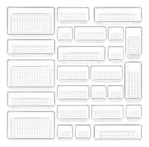 Organizador De Escritorio Norplat - Juego De 25 Cajones 