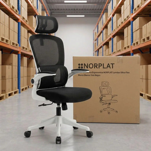 Silla Oficina Escritorio Ergonomica Norplat Lumbar Ultraflex