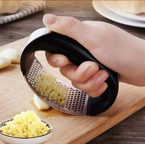 Prensa Ajos Moledor Picador Ajos Machacador Triturador Acero