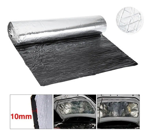 Lamina Goma Aislante 10mm Auto Sonido Termico Puerta Norplat