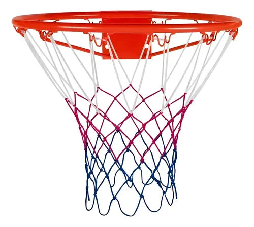 Aro De Basquet Reforzado Norplat Con Red Medida Profesional