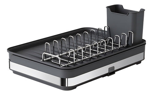 Secaplatos Escurridor Platos Loza Acero Inoxidable - Norplat Negro